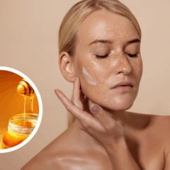 Harmonização facial caseira com mel e iogurte