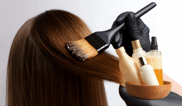 Tinta para acabar com cabelo branco e sem precisar de retocar/Canva