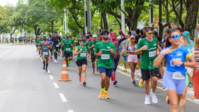 2ª Corrida Cesan. 2024 Pódio feminino