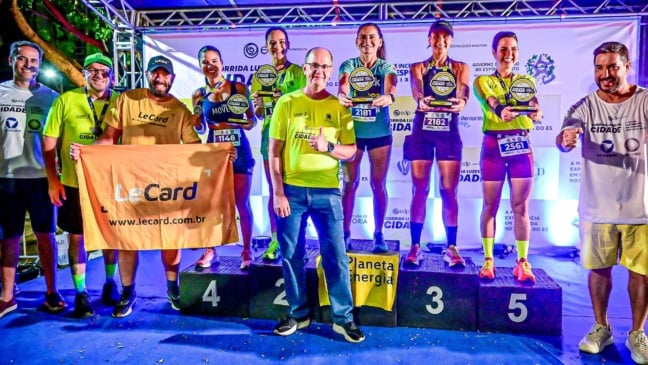 Corrida Luzes da Cidade 2025. 22/11/2025 (Foto: Bruno Lopes)