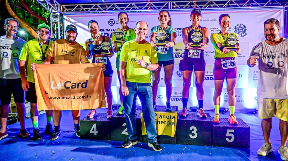 Corrida Luzes da Cidade 2025. 22/11/2025 (Foto: Bruno Lopes)