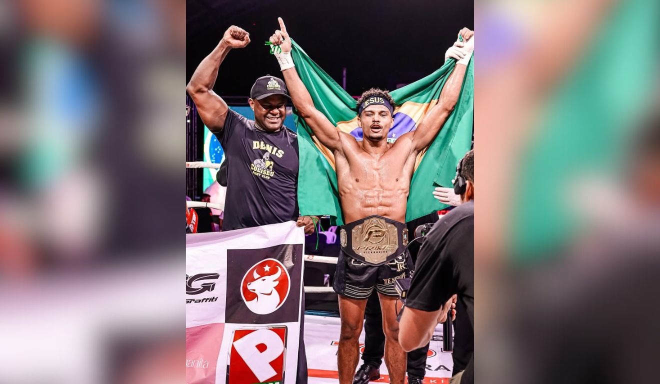 kICKBOXING. Denis Jr., lutador capixaba.