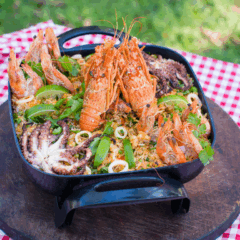 Entre os pratos, a tradicional Mariscada. Foto: Divulgação