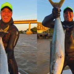 Maikel Araújo dos Santo, empresário e criador do Macakids, volta ao mar depois de 40 dias