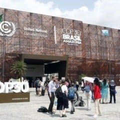 Entrada da COP 30 em Belém do Pará
