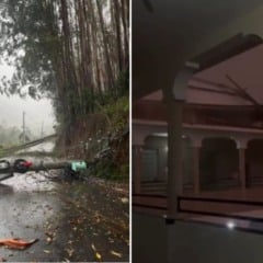 Fotos: Leitor Folha Vitória e Reprodução