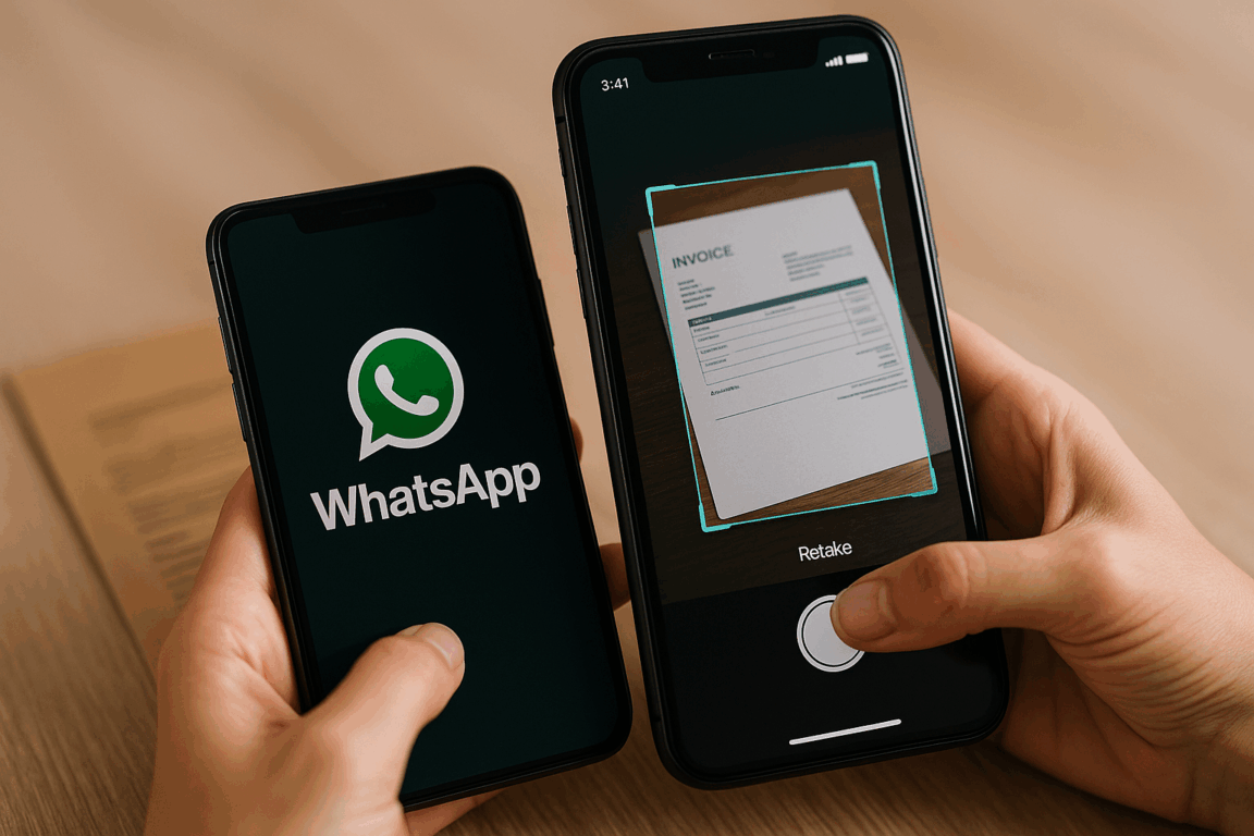 WhatsApp libera função de escanear e converter documentos em PDF
