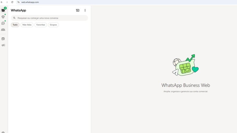 Falha no Whatsapp Web (Foto/reprodução: Folha Vitória) Falha no Whatsapp Web (Foto/reprodução: Folha Vitória)
