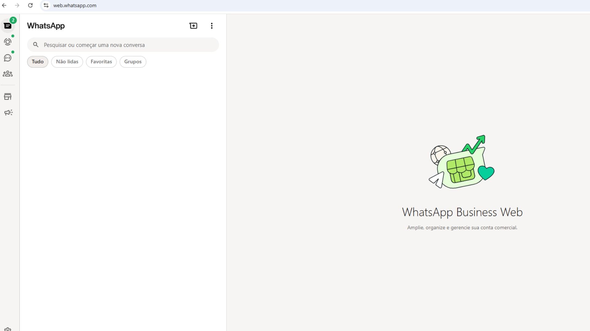Falha no Whatsapp Web (Foto/reprodução: Folha Vitória)