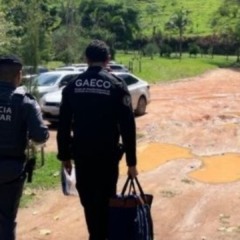 MPES deflagra Operação Patronato de Ferro e cumpre mandado de busca e apreensão em Ibitirama (Foto/divulgação: MPES)