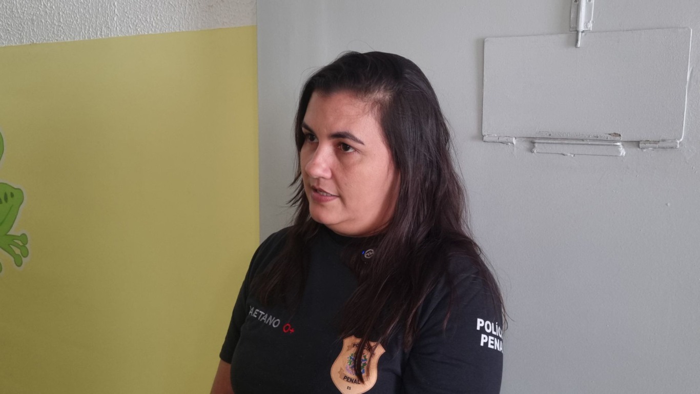 Elaine Caetano, policial penal (Foto: Thiago Soares)