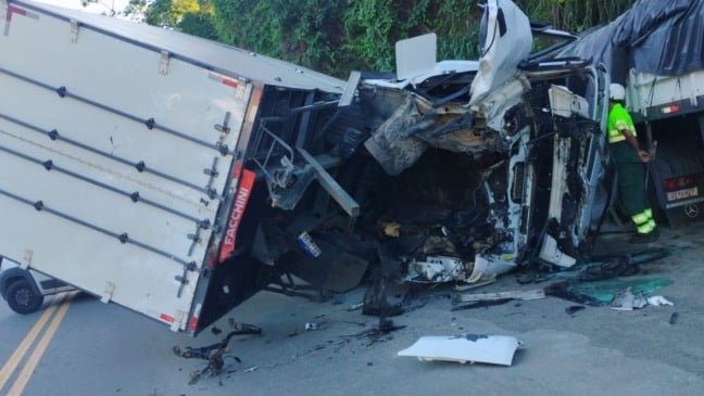 Acidente Cachoeiro de Itapemirim (Foto/reprodução: TV Vutória)