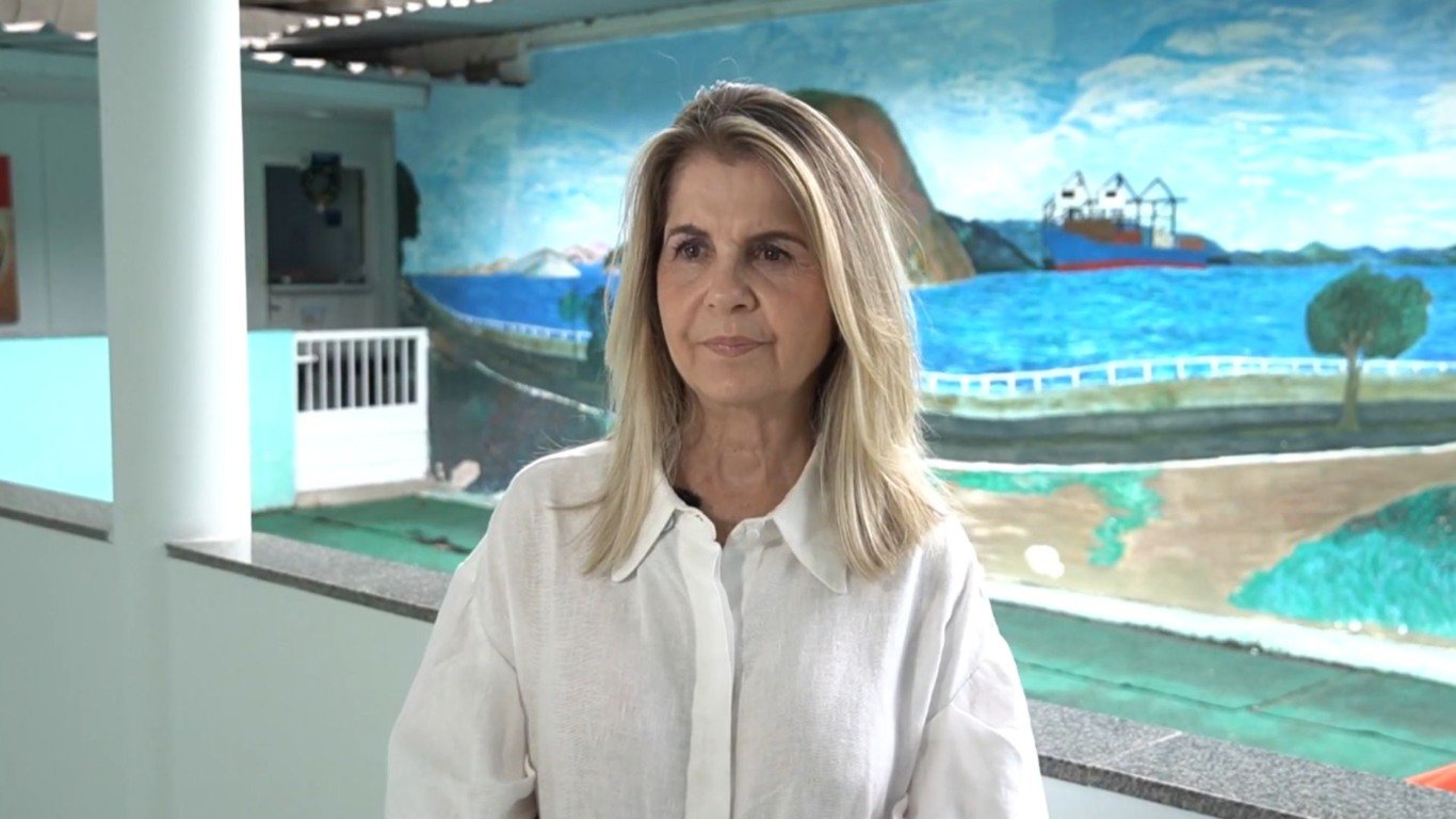 Soraya Mannato, secretária municipal de Assistência Social de Vitória (Foto/reprodução: TV Vitória)