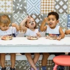 Alunos da escola Idade Criativa (Foto: Idade Criativa)