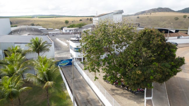 Fábrica da Damare em Montanha: unidade de café já produz 200 toneladas por mês e tem capacidade para 1.000 toneladas. Crédito: Divulgação 