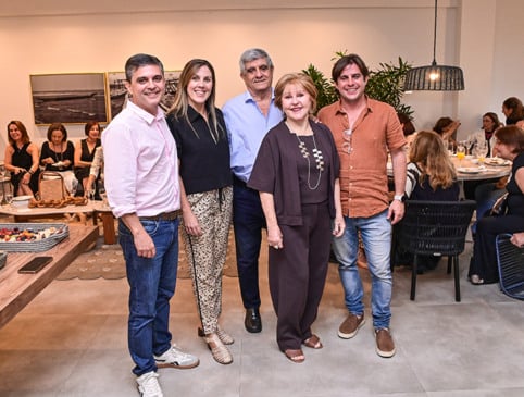 Dudu, Marcela, Guilherme Carmem e Rodrigo Souto