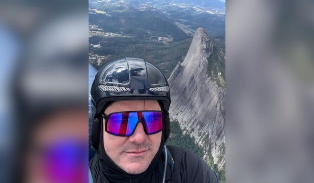 Filipe Marques bate recorde capixaba de voo livre