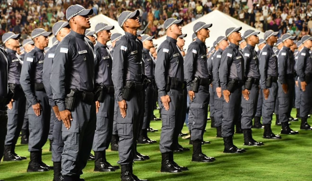 Formatura Policiais Militares