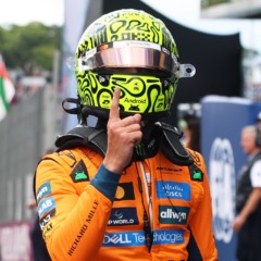 Lando Norris no GP do Brasil de F-1.