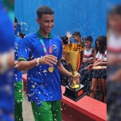 Gabriel Lucas dos Santos Garcia, adolescente de 16 anos morto a tiros em Vila Velha, era jogador de handebol
