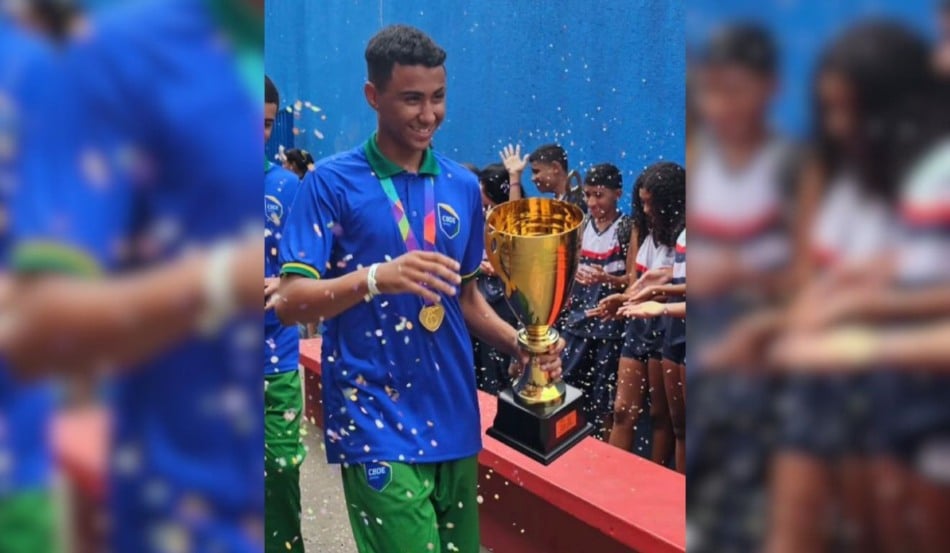 Gabriel Lucas dos Santos Garcia, adolescente de 16 anos morto a tiros em Vila Velha, era jogador de handebol