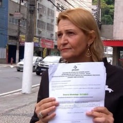 Rosilene Calegari, vítima. Foto: Reprodução/TV Vitória