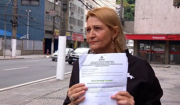 Rosilene Calegari, vítima. Foto: Reprodução/TV Vitória