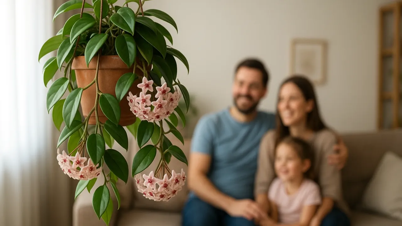 Hoya carnosa - Como manter a flor-de-cera em vasos pendentes