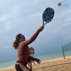 Beach Tennis. Seleção capixaba que vai jogar a Copa das Confederações 2025