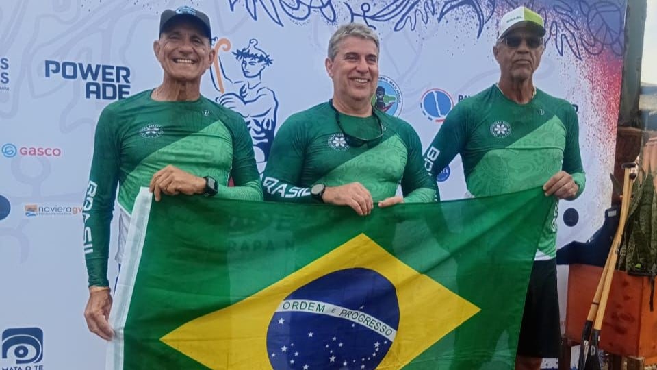 Pan-Americano de Va'a em Rapa Nui, na Ilha de Páscoa. Brasil é vice-campeão