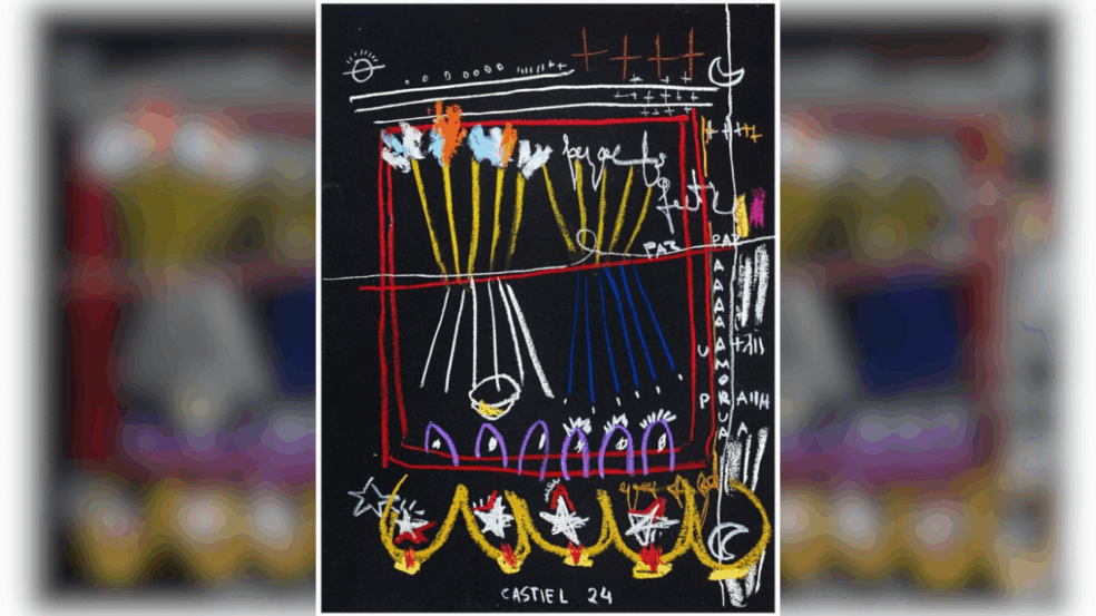 Obra da artista Castiel Vitorino Brasileiro Obra da artista Castiel Vitorino Brasileiro