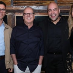 Festão comemorando com show de Tiago Abravanel os 25 anos do escritório de advocacia