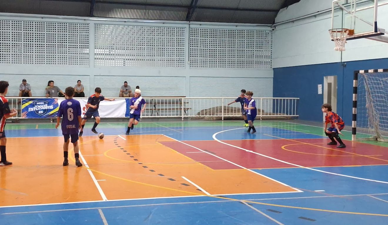 Lucca Zorzal, Escola Americana de Vitória, futsal infantil Jogos Estudantis JOEES 2025