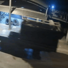 Caminhão atropela família em Ibitirama (Foto: Reprodução TV Vitória)