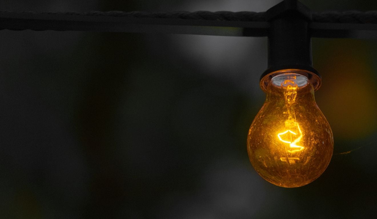 Lâmpada energia elétrica