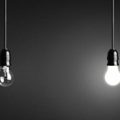 Lâmpada energia elétrica