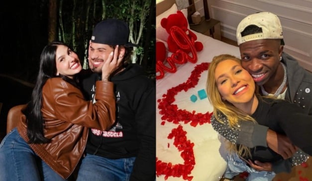 Apresentadora comparou os namoros de Ana Castela e Zé Felipe e Virginia e Vini Jr. (Foto: Reprodução/Instagram/@anacastelacantora/@virginia)