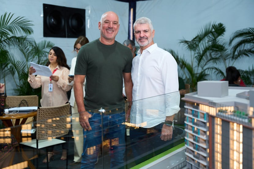 Marcio Abaurre e Sandro Carlesso