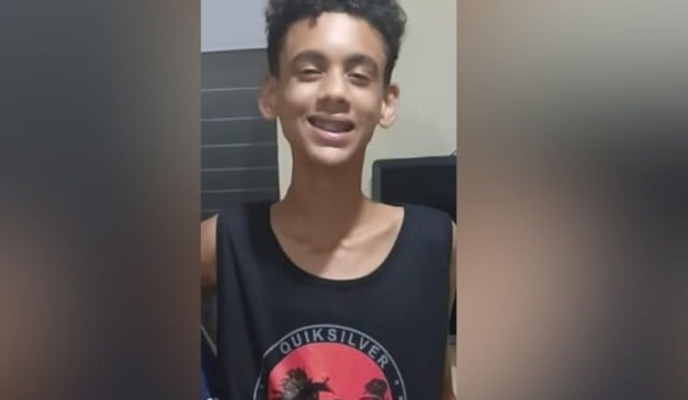 Matheus da Silva Rodrigues tinha 13 anos. Foto: Reprodução/Arquivo Pessoal