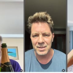 José de Abreu e Claudia Souto celebraram prisão de Bolsonaro, enquanto Mário Frias criticou a situação Foto: @josedeabreu, @mariofriasoficial e @csoutoh via Instagram