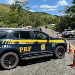Obra na ponte sobre o Rio Jucu trânsito em pare e siga na BR-262 é suspenso