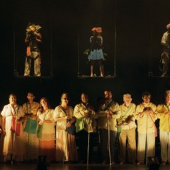 Orquestra Brasileira de Cantores Cegos vai se apresentar nesta quarta-feira (05) (Foto: Cia Poéticas da Cena Contemporânea/Divulgação)