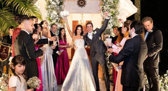 O casamento super de Roberta Cheim e Anthero Bragatto