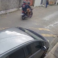 Rua Ambrosino Barbosa, São Torquato, Vila Velha. Imagem: Reprodução/TV Vitória