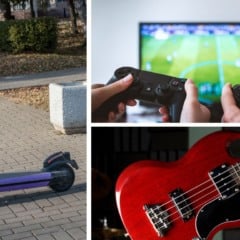 Patinete videogame guitarra entre os presentes pedidos nas cartinhas do Papai Noel dos Correios
