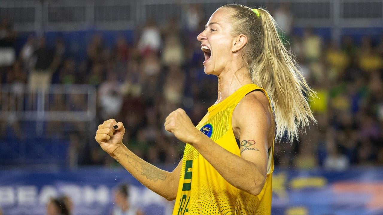 Global Tour de Beach Handball. Handebol de Praia. Patrícia Scheppa