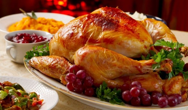 Peru de Natal ceia de fim de ano