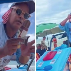 Picolé Lelé vendedor de picolé Romário Oliveira Nascimento