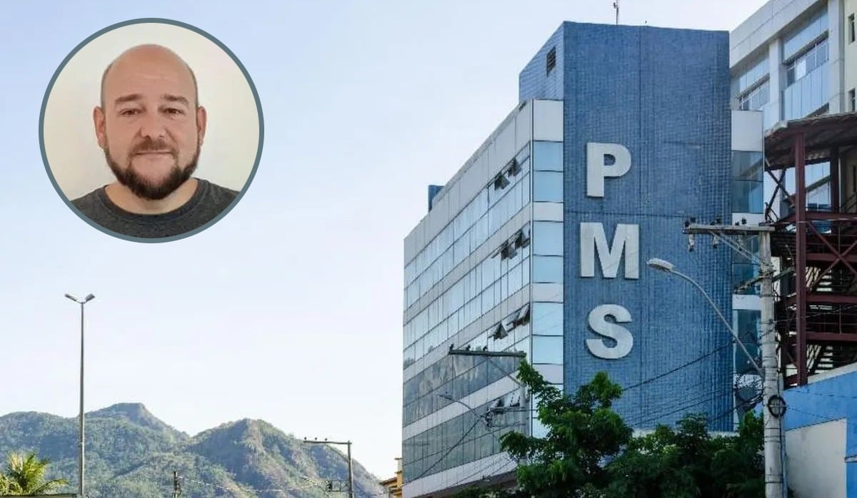 Sede da Prefeitura da Serra e em destaque o secretário de Cultura exonerado, Anderson Madeira Sede da Prefeitura da Serra e em destaque o secretário de Cultura exonerado, Anderson Madeira