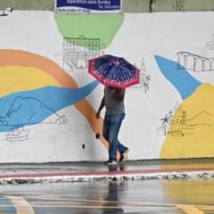 Previsão do tempo dia nublado ou chuva